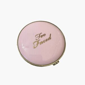 NEW Two Faced Bronzer Chocolate Pink Compact with Mirror